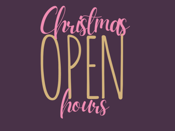 Christmas open hours