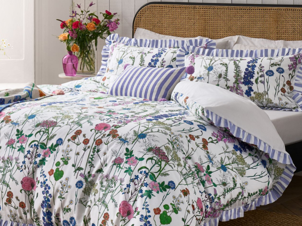floral bedding
