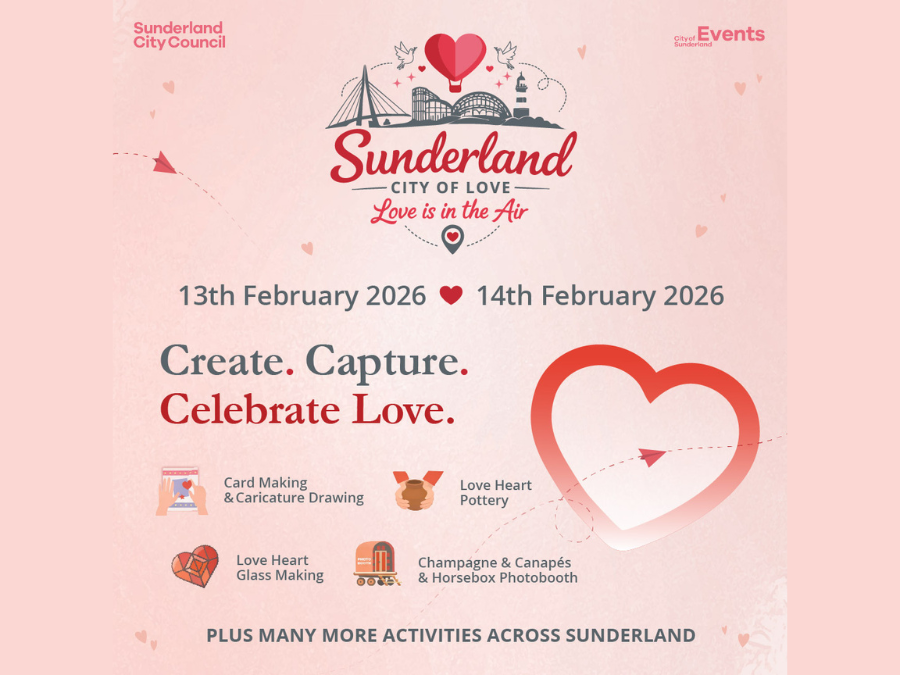 Information about the Sunderland City of Love event.